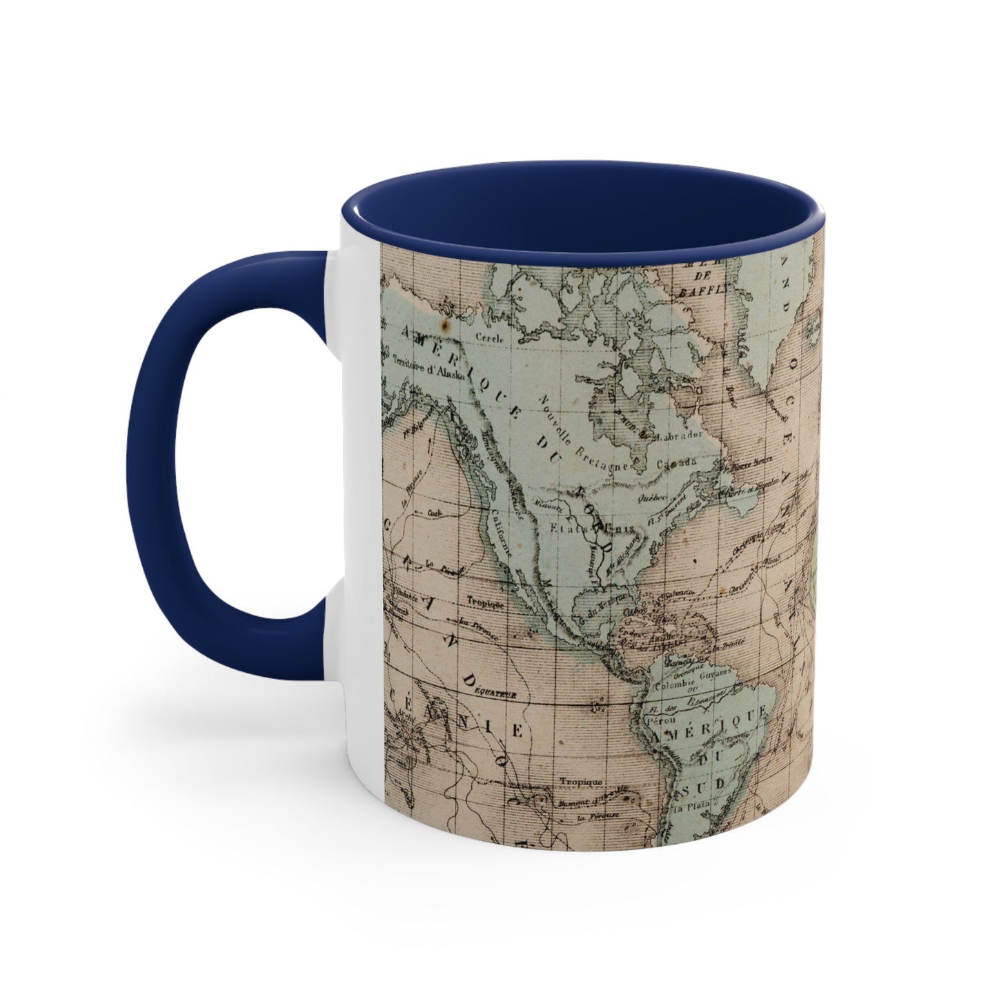 Vintage World Map - Coffee Mug