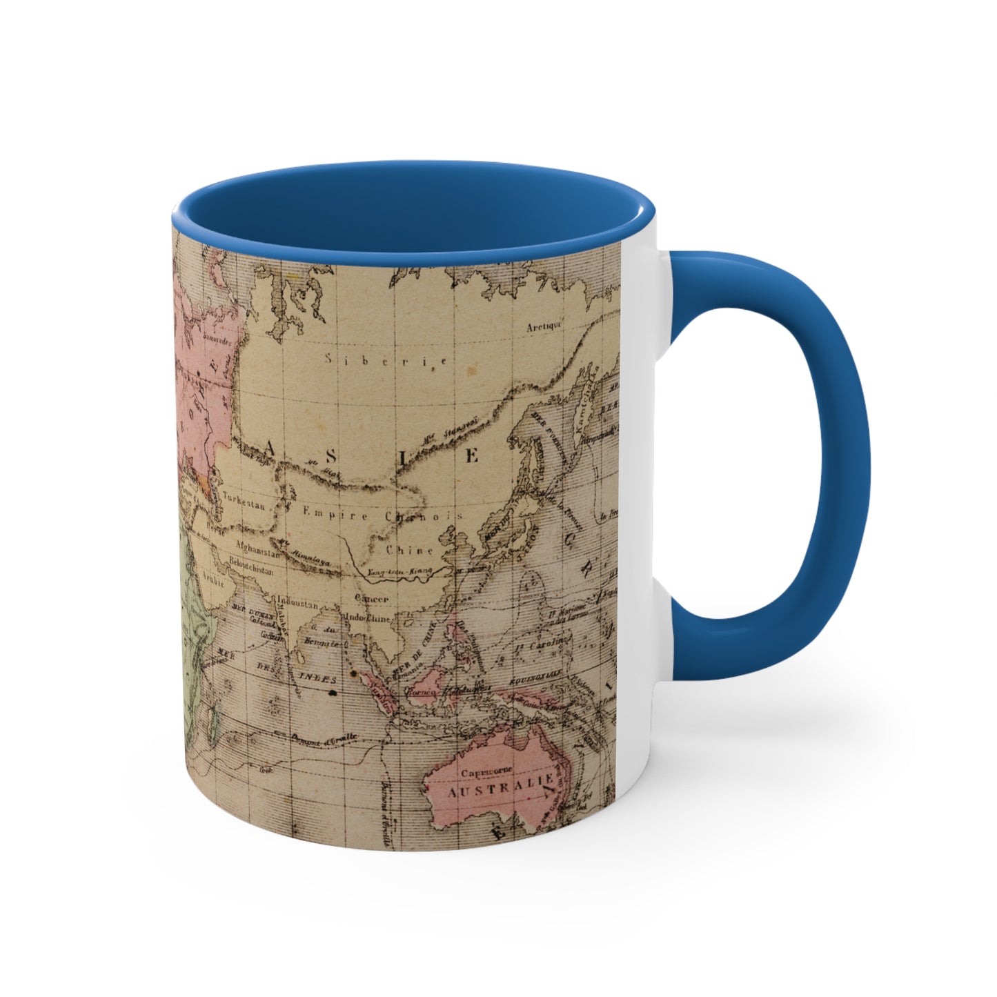 Vintage World Map - Coffee Mug