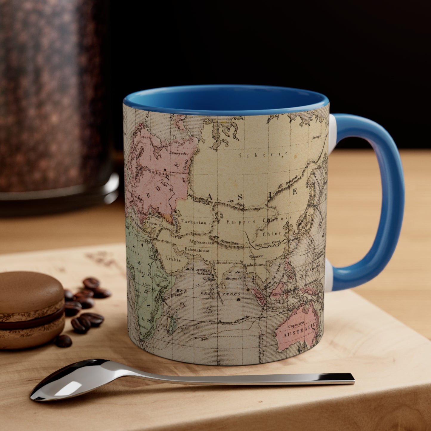 Vintage World Map - Coffee Mug