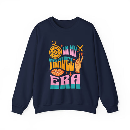 In My Travel Era - Groovy Crewneck Sweatshirt