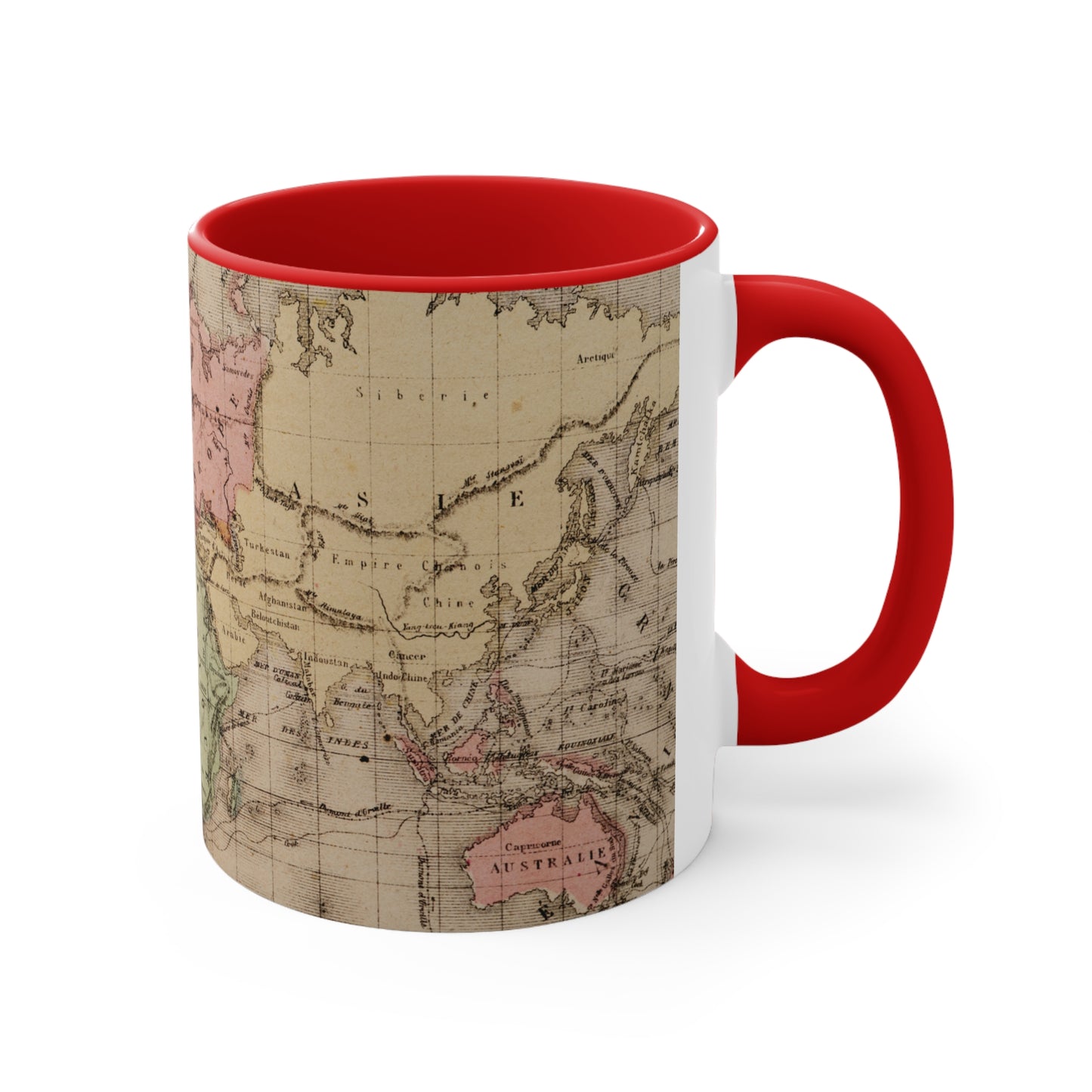 Vintage World Map - Coffee Mug