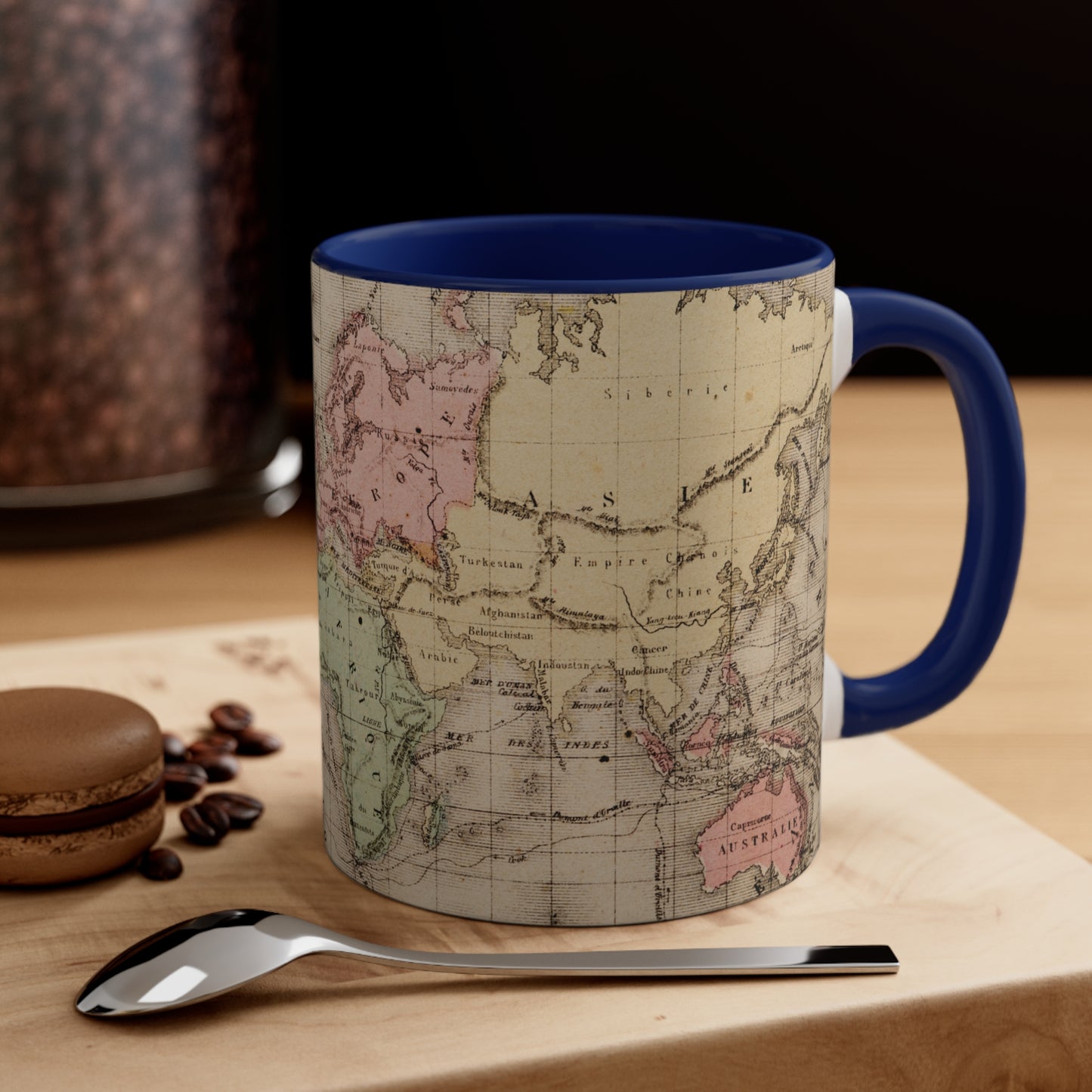 Vintage World Map - Coffee Mug