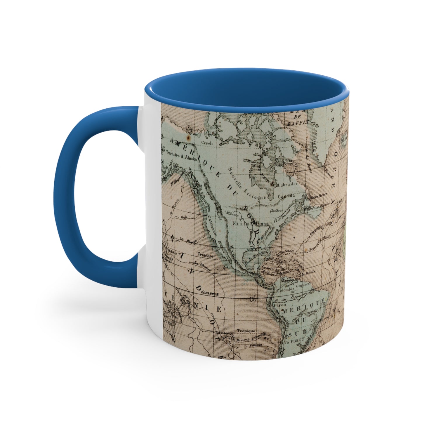 Vintage World Map - Coffee Mug