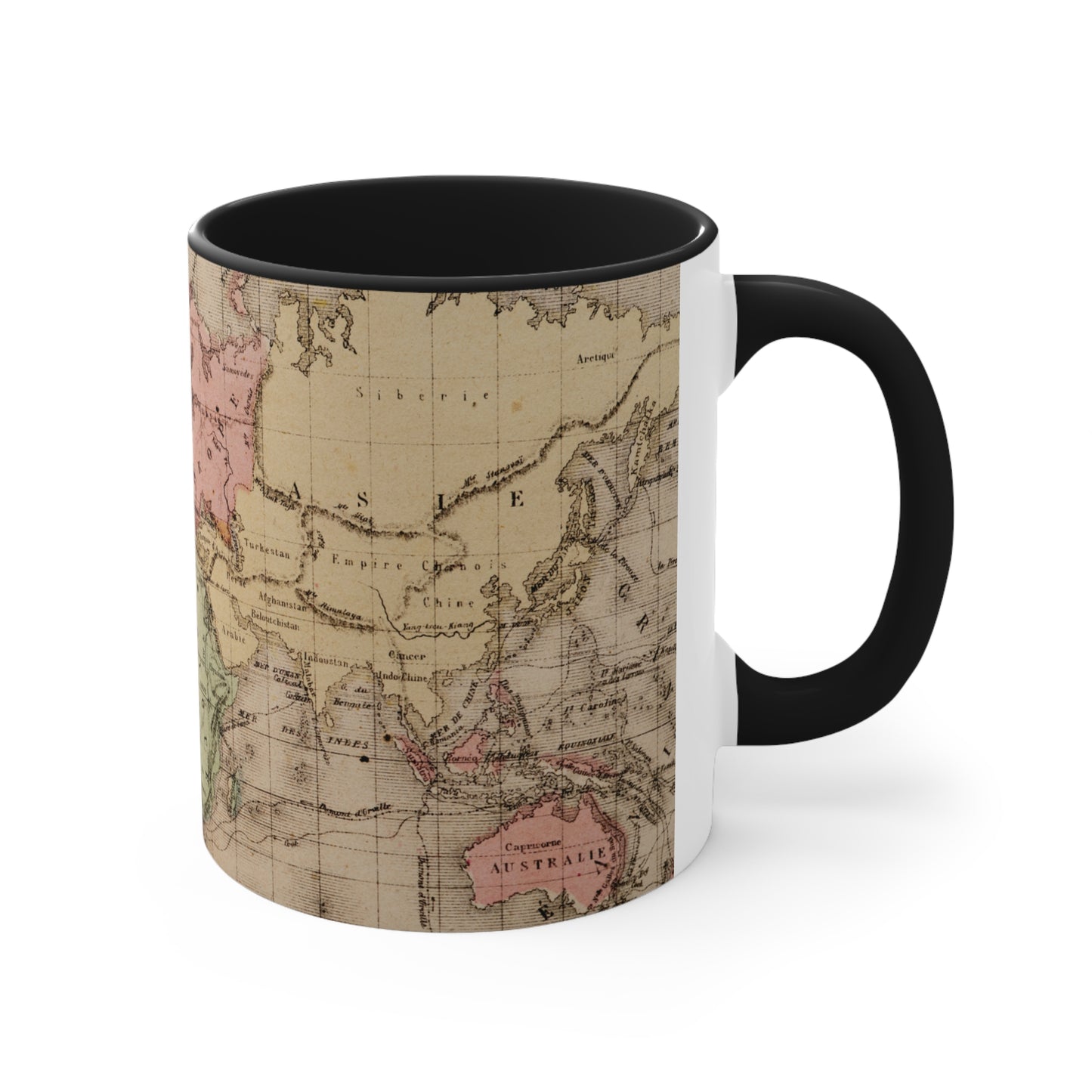 Vintage World Map - Coffee Mug