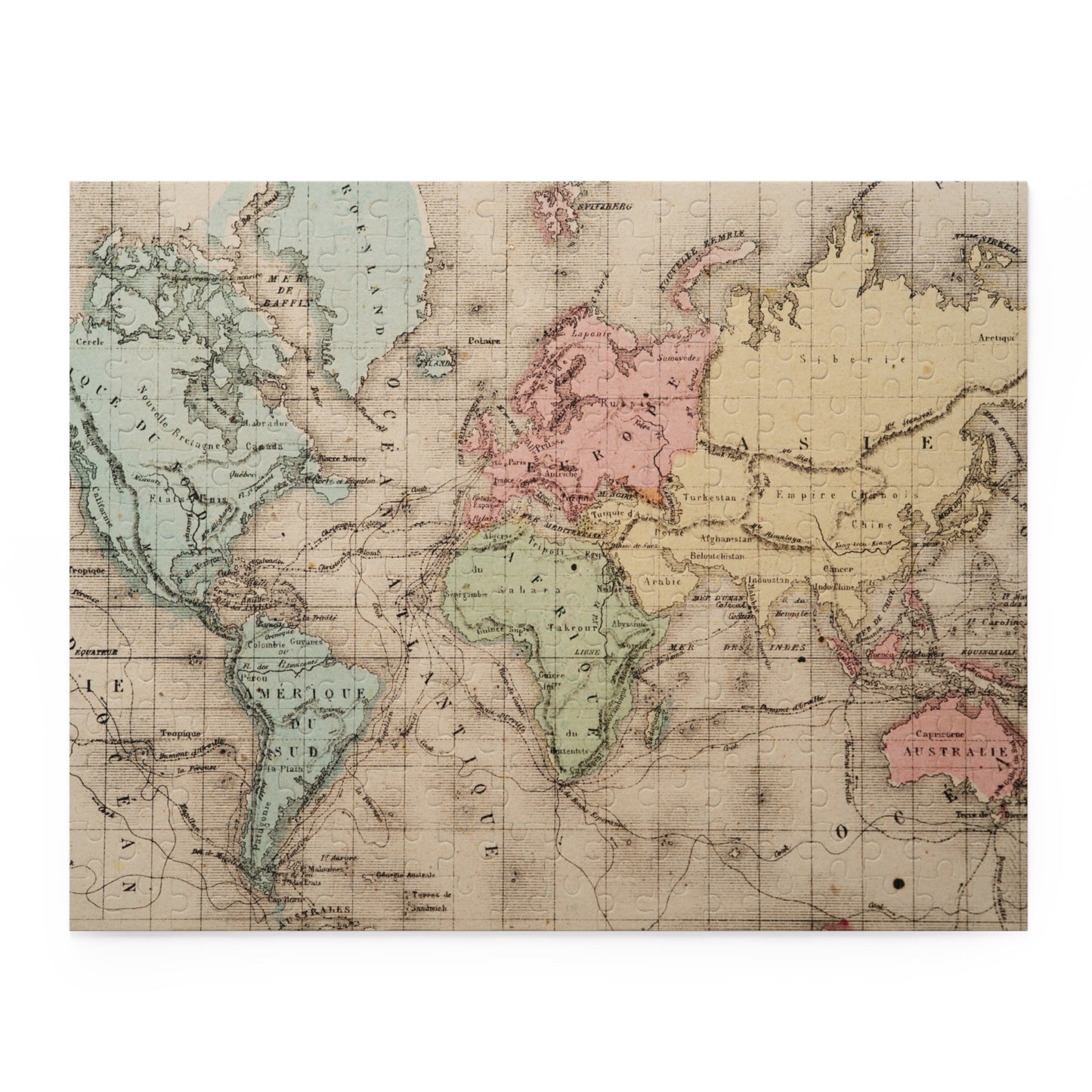 Vintage World Map - Puzzle
