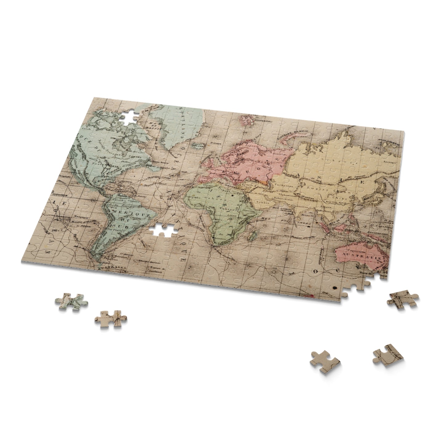 Vintage World Map - Puzzle