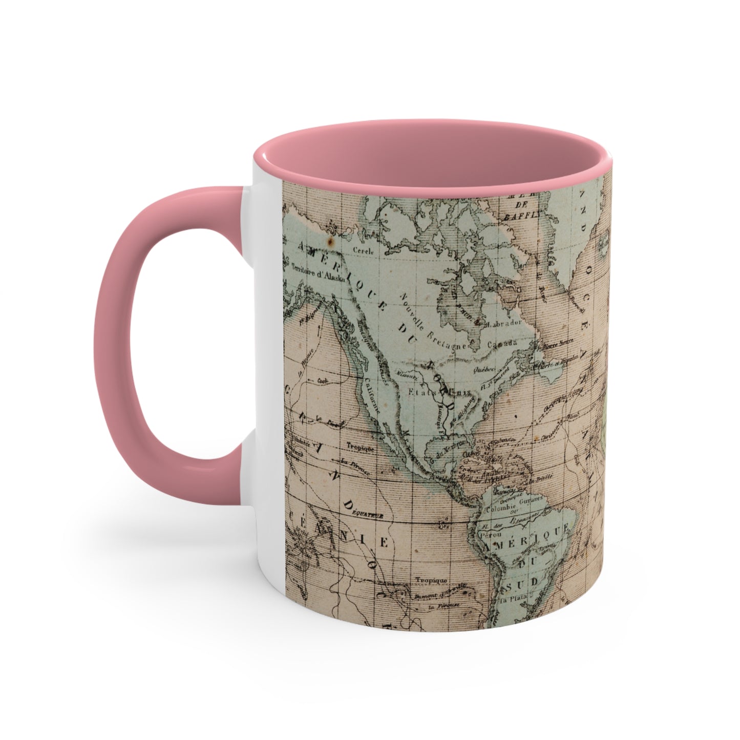 Vintage World Map - Coffee Mug