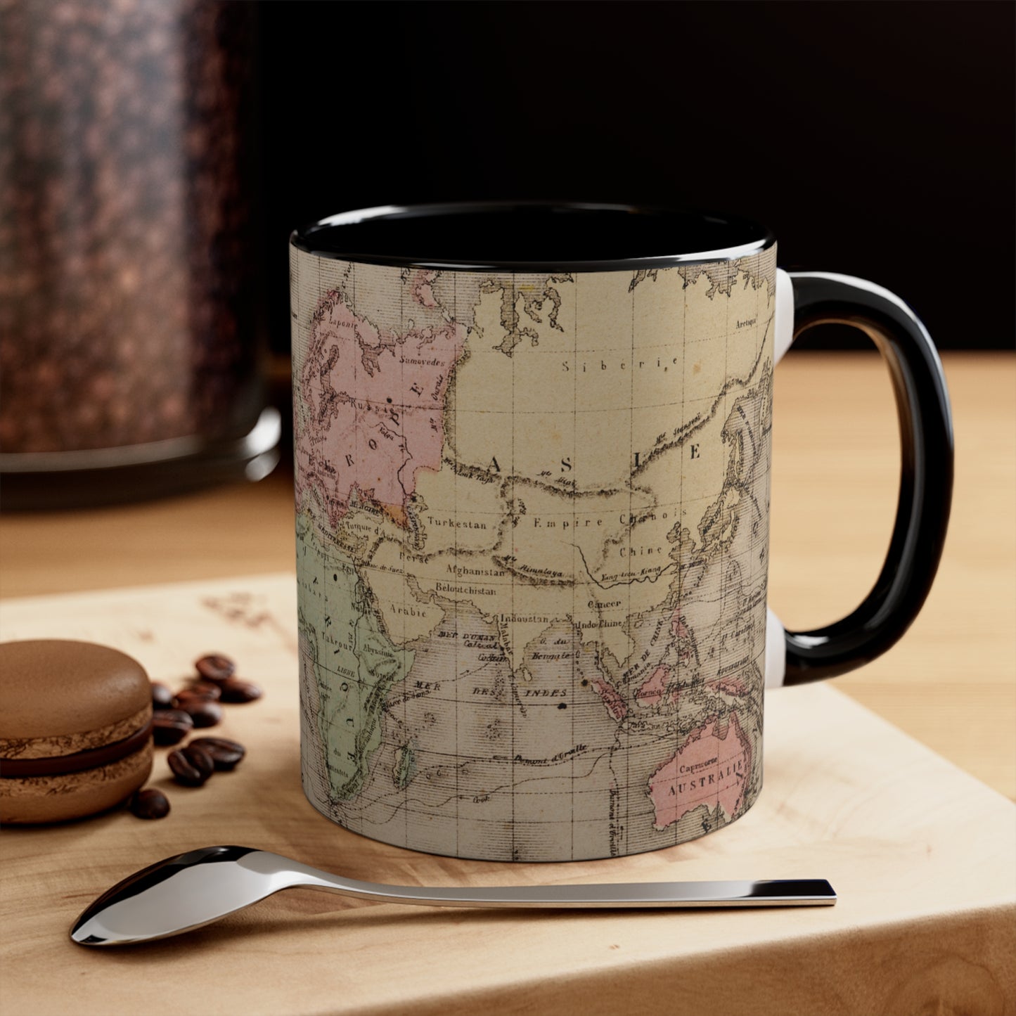 Vintage World Map - Coffee Mug