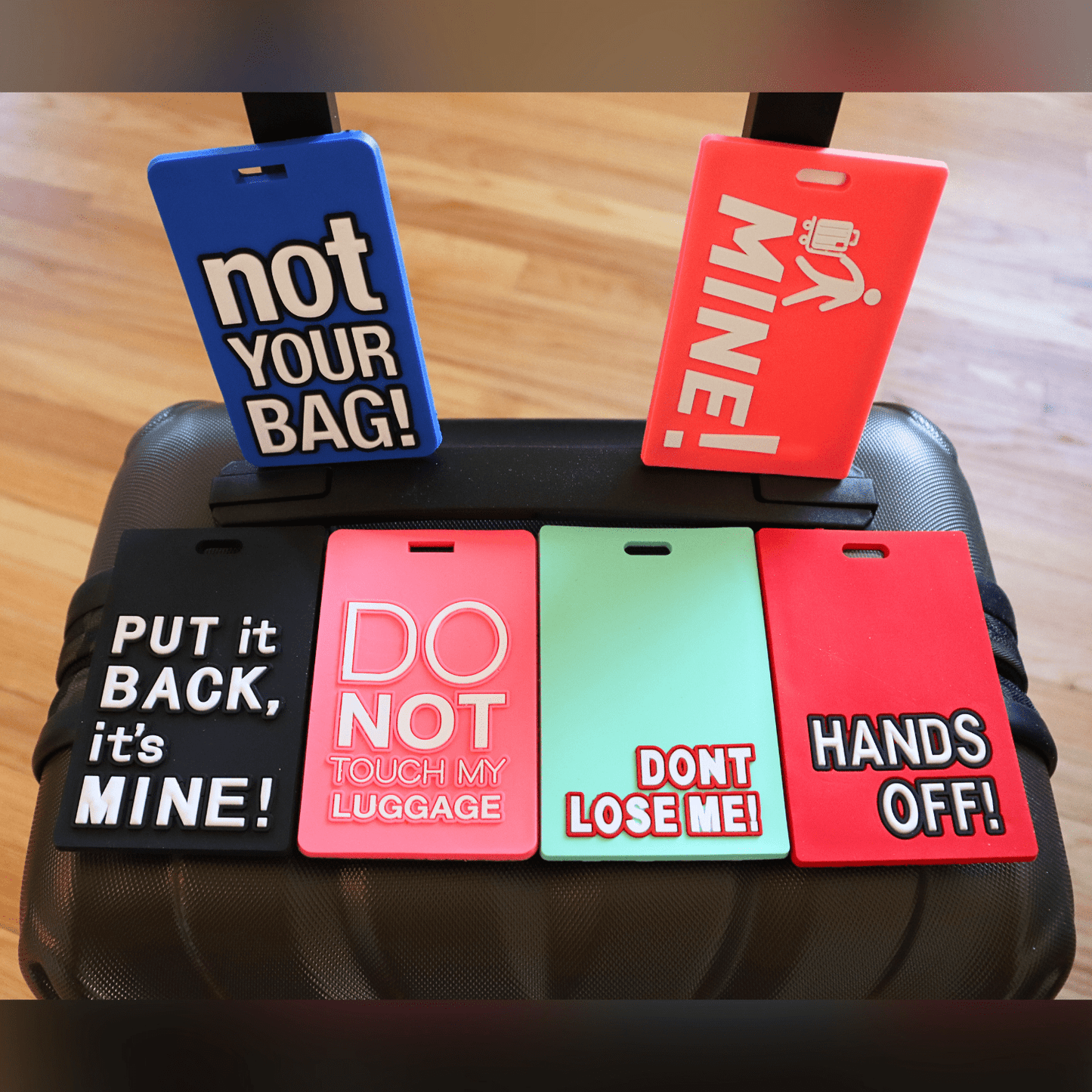 Lugzy™ - Funny Anti-Theft Luggage Tags